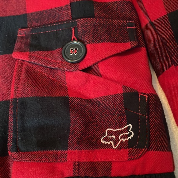 Fox Girls Checker Jacket - Picture 4 of 9